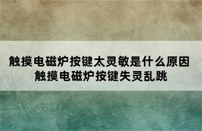 触摸电磁炉按键太灵敏是什么原因 触摸电磁炉按键失灵乱跳